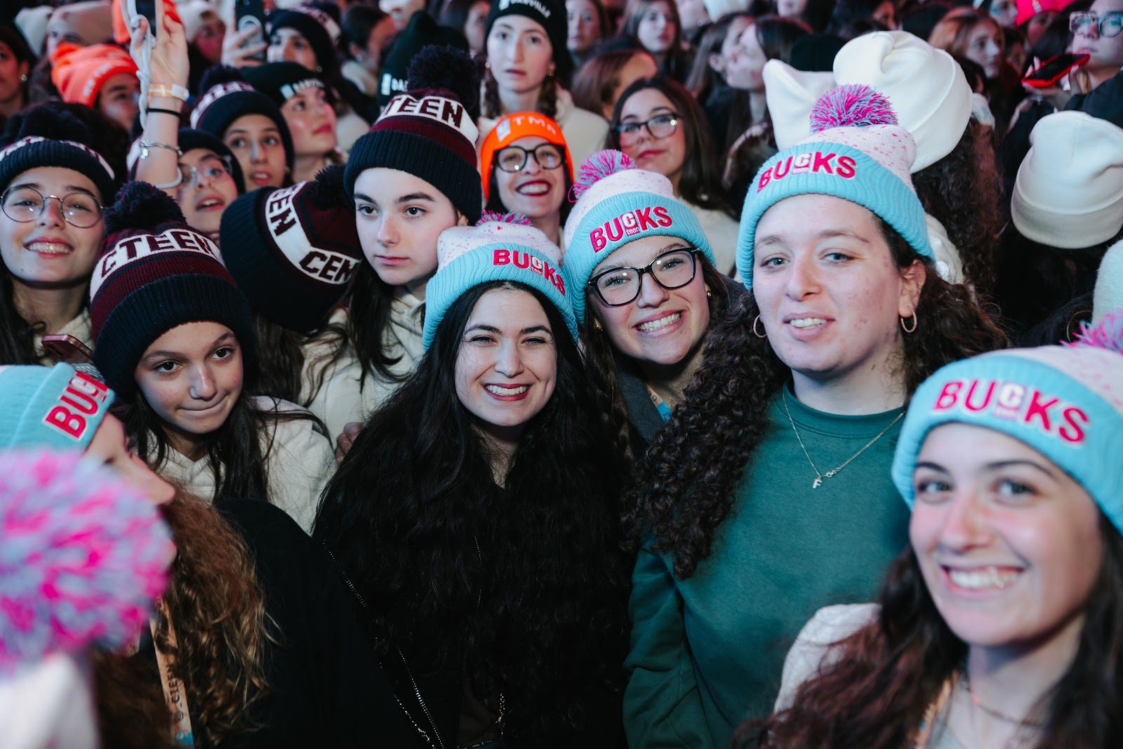 CTeen teens filling Times Square at the CTeen International Shabbaton